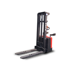 Gerbeur de palettes électrique complet Chariot élévateur à chargement automatique de 1.5 à 3 tonnes avec batterie au lithium-ion et pneus solides Portable pour entrepôt