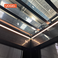 Pergola bioclimatique UOGEL C4 en alliage d'aluminium imperméable avec toit à lames orientables, cadre thermolaqué, motorisée/manuelle, pour jardin