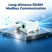 Transmetteur de CO 0-1000ppm électrochimique RS485 Modbus avec capteur intégré de température et d'humidité pour la surveillance de la sécurité industrielle