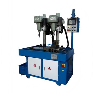 Máquina de Perforación Huangshan ZSK4725QD CNC de Doble Estación con Mesa Deslizante Neumática para Perforación de Metal - Product Image 1