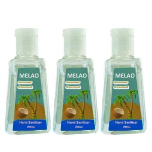 MELAO marque Personnalisée étiquette Privée désinfectant pour les mains à Base D'alcool Sans Eau désinfectant pour les mains