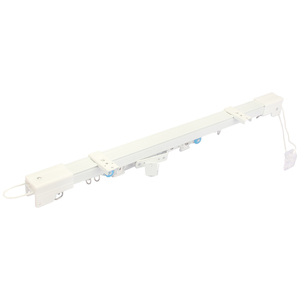 Sistema Moderno e Resistente <span class=keywords><strong>in</strong></span> <span class=keywords><strong>Ferro</strong></span> per Tende a Corda con Rotaie a Carrucola per Tende e Drappeggi Pesanti, Ideale per Matrimoni - Product Image 2