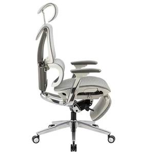 Luxus Großhandel 4D Armlehne Boss Recliner Mesh Executive Ergonomischer Bürostuhl mit Fuß stütze - Product Image 2
