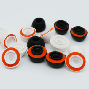 Embouts d'oreille en silicone en <span class=keywords><strong>mousse</strong></span> à mémoire de forme pour <span class=keywords><strong>Airpods</strong></span> <span class=keywords><strong>pro</strong></span> /pro2 Embouts de remplacement en silicone antibruit pour <span class=keywords><strong>Airpods</strong></span> <span class=keywords><strong>pro</strong></span> 2 - Product Image 1