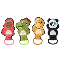 Juguete de Peluche Resistente e Interactivo para Perros, Juguete de Peluche para Aliviar el Aburrimiento