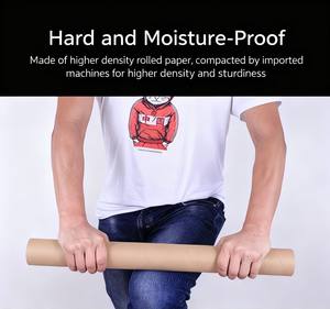 Tekstil endüstrisi için yüksek kaliteli Kraft kağıt mihver boru kahverengi karton ambalaj - Product Image 5