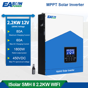 อินเวอร์เตอร์พลังงานแสงอาทิตย์ EASUN POWER MPPT 2.2KW 12V แบบไฮบริดเฟสเดียว พร้อม WiFi สำหรับใช้ในบ้าน - Product Image 1