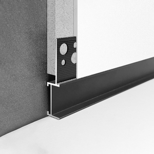 Plinthe en aluminium moderne personnalisée Plinthe encastrée Usine Vente en gros Alliage personnalisé pour appartement - Product Image 6