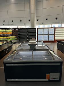 Congélateur combiné pour supermarché, type îlot, pour viande, congélateur et réfrigérateur commercial pour supermarché - Product Image 5