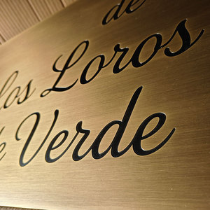 Custom Brass <strong>Plaque</strong> Recognition Family Name Brass <strong>Memorial</strong> Plate Placa Conmemorativa De Bronce Metal <strong>Plaque</strong> <strong>for</strong> Engraving - Product Image 1
