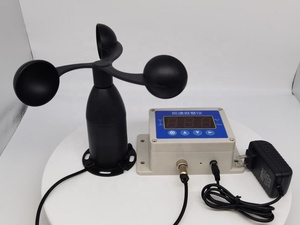 IOT menara nirkabel, cangkir angin derek Anemometer Alarm pengukur angin Sensor kecepatan angin stasiun cuaca
