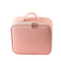 Trousse de Maquillage Portable 2026 avec Lumière LED et Miroir, Résistante à l'Eau, Sac de Maquillage Détachable, Boîte de Rangement à Fermeture Éclair