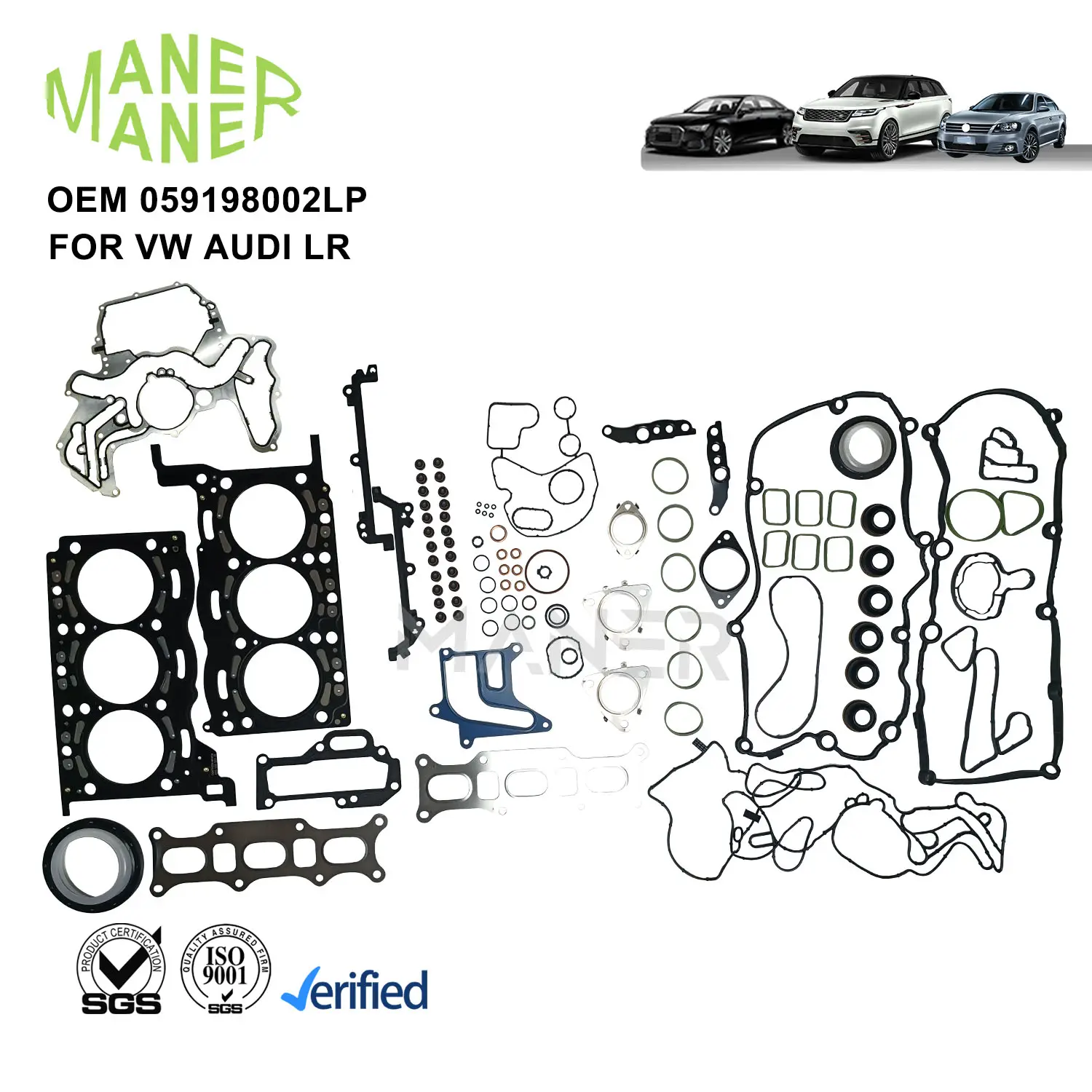 MANER 059198002lp Auto Motor Sistemas novo kit de reparo Kit Junta Do Motor Para Audi Q7 3.0 CJCA diesel