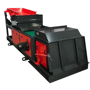 Eddy Current Magnetic Separator Machine for Waste Aluminum and Plastic Sorting Copper Aluminum Separator 220V 5-10t/h Capacity - Product Image 1