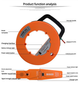 Detector de Fugas Shengl VC508 - Detector de Fugas de Tuberías por Radiofrecuencia - Product Image 6