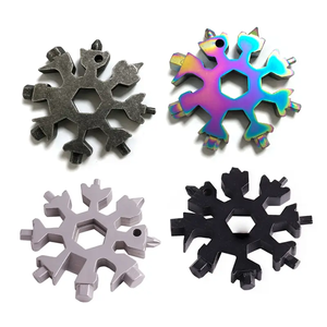 पोर्टेबल मल्टी फ़ंक्शन टॉर्क स्नोफ्लेक रिंच सार्वभौमिक 18-इन-1 ऑक्टागोनल स्क्रूड्राइवर स्टेनलेस स्टील आइसो9001 प्रमाणित - Product Image 3