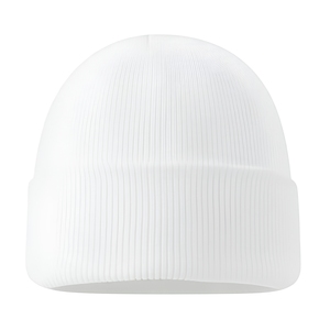 Gorros personalizados con etiqueta tejida al por mayor, gorros de punto acanalados, gorros estilo streetwear para marcas de lujo - Product Image 1