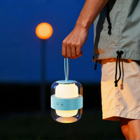 Lampe de table LED électrique rechargeable DC moderne pour enfants - Lampe de bureau portable RGB à intensité variable, lumière protectrice pour les yeux, écologique et flexible