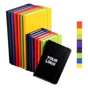 Ys038 Wholesale Customizable Logo Diary <b>Notepad</b> Printed/Printing Brand <b>A5</b> Journal Promotion Custom Pu Student Notebook - Product Image 1