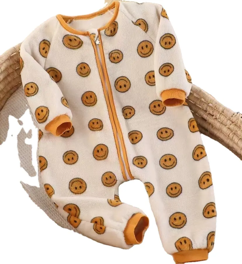 Romper tebal bayi, romper gelembung bayi 100 katun grosir pakaian kosong lembut dan nyaman