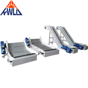 Zware-duty scharnierbandtransportband met op maat gemaakte kettingontwerpen voor hoge capaciteit spaanverwijdering in de productie - Product Image 1