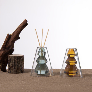 Diffuseur d'arômes pour sapin de Noël, petite bouteille de parfum, huile essentielle, parfum sans flamme, décoration de maison, vase à fleurs séchées - Product Image 2