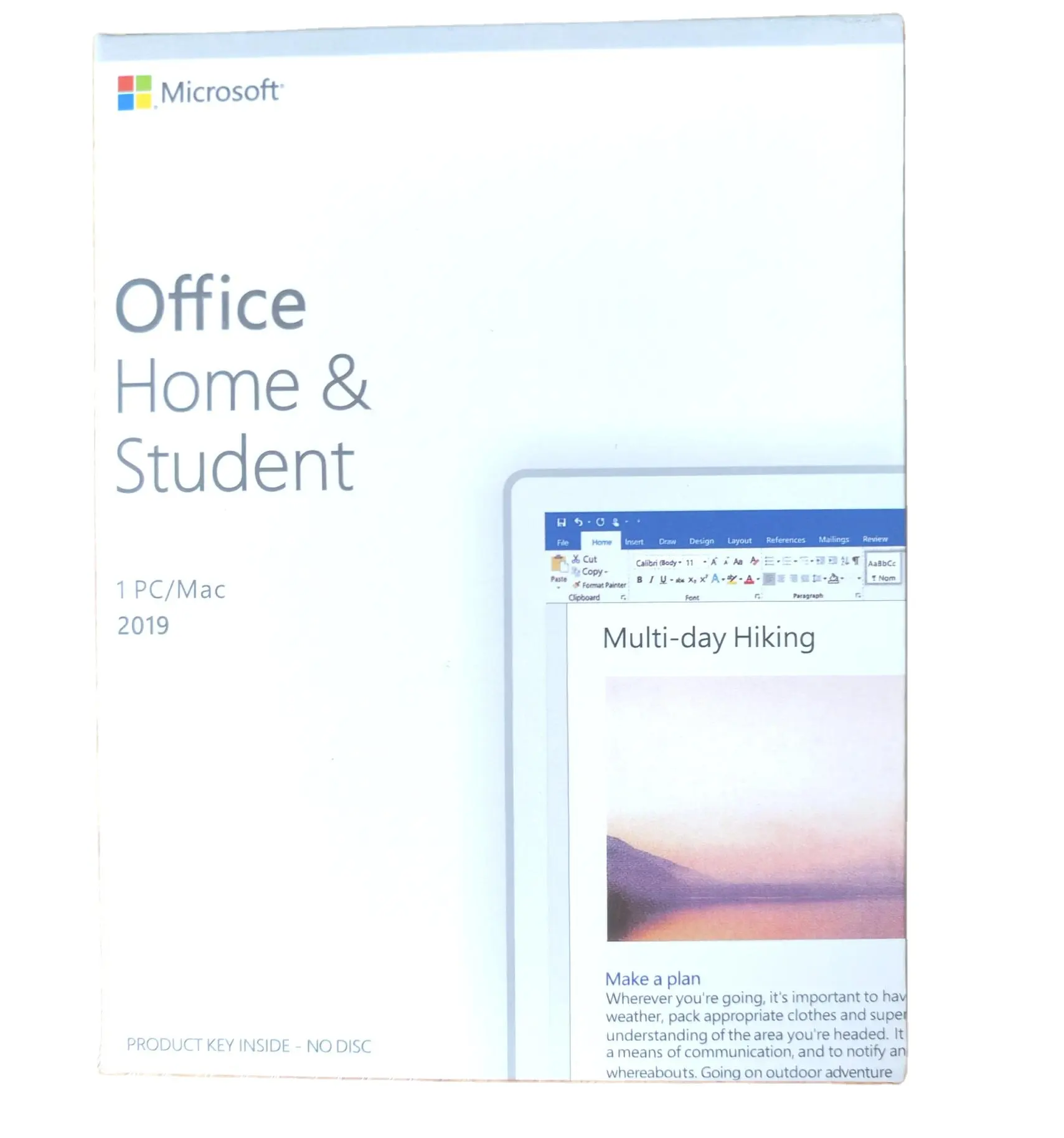 Authentic Office 2019 Home Student 1PC Mac Professional Retail OEMキー、100% アクティベーション