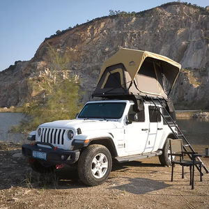 Tente de toit de voiture en aluminium imperméable pour 4 personnes, installation facile, toutes saisons, RTT, coque souple pour 4x4 tout-terrain SUV - Product Image 2