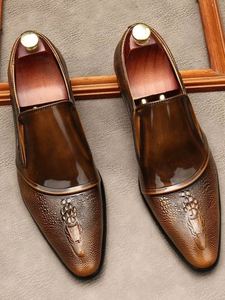 Zapatos Formales de Negocios Italianos, Estilo Derby con Cordones Cuadrados, de Gamuza, Hechos a Mano, Pulidos, Transpirables y Ligeros para Hombre - Product Image 4