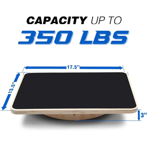 Planche d'équilibre Gymbopro Bear the Weight de haute qualité, résistante à 350 lb, pour le <span class=keywords><strong>yoga</strong></span> et la remise en forme - Product Image 6