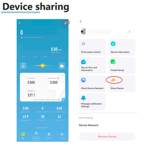 Wifi một pha 2P AC <span class=keywords><strong>Meter</strong></span> PC vật liệu hiện tại hạn chế chức năng thời gian quá áp/bảo vệ điện áp thấp - Product Image 4