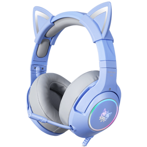 <span class=keywords><strong>Onikuma</strong></span> หูฟังสำหรับเล่นเกมระบบสเตอริโอ7.1 Cat Elf <span class=keywords><strong>RGB</strong></span> สำหรับ Ps4 Xbox PC และชุดหูฟังสำหรับเล่นเกมมีสวิตช์ - Product Image 6