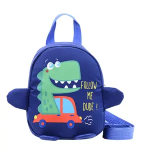 Zaino per bambini grazioso zaino dinosauro borsa da bowling tessuto moda Cartoon borsa regalo