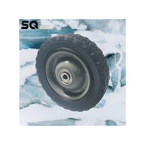 SQソリッドラバー空気入りタイヤ除雪機ホイール交換用タイヤ（手押し車、ワゴン、工具カート、芝刈り機用） - Product Image 4