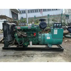75kw 84kva Generator Set 12v Dc Water Cooling System Ac Three Phase 1500rpm Speed Pure Copper Brushless Silent Diesel Generator