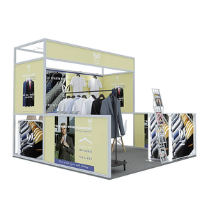 Custom 10 * 10ft Modulaire Spanning Achtergrond Display Rek Aluminium Frame Kleding Stand Voor Beurs Tentoonstelling - Product Image 2