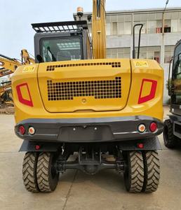 Excavatrice hydraulique sur roues XE85WG de 8,5 tonnes avec godet de 0,35 m³, haute vitesse, 48 kW, pour travaux municipaux - Product Image 2