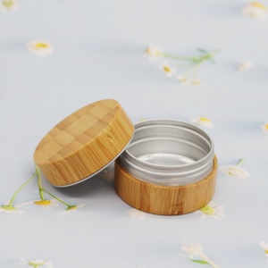 <span class=keywords><strong>Pot</strong></span> vide en <span class=keywords><strong>bambou</strong></span> écologique, réutilisable, multi-tailles, pour crème visage, beurre corporel, soins de beauté, emballage cosmétique - Product Image 6