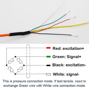 Module d'affichage de pesage intégré 1000T avec capteur en acier et écran pour équipement d'automatisation - Product Image 6