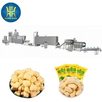 Chaîne de production entièrement automatique de snacks soufflés à base de maïs, machine de fabrication de bâtonnets de maïs, vente chaude
