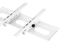 Support mural inclinable pour téléviseur en acier laminé à froid blanc, inclinaison +/-15°, distance 60 mm, VESA 600x400 mm, pour téléviseurs de 32 à 70 pouces, capacité 50 kg, CE/RoHS