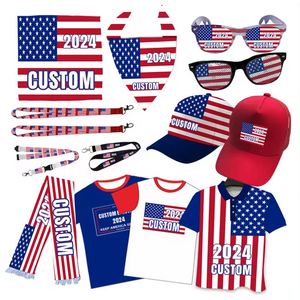 Drapeau en polyester personnalisé 2024 pour la campagne électorale présidentielle américaine « Prendre la France à l'école » avec impression par sublimation pour la promotion électorale - Product Image 3