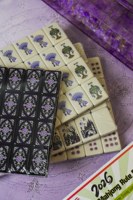 Ensemble de Mahjong Américain Personnalisé pour Halloween avec 160 Tuiles Acryliques Gravées, Crâne Gothique et Rose pour la Vente en Gros, Cadeau, OEM ODM