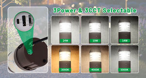 Community Outdoor Post Top Led <strong>Street</strong> <strong>Light</strong> Pathway Landscape Bollard Lawn <strong>Light</strong> for Garden Yard Patio Lawn Walkway Decor - Product Image 6