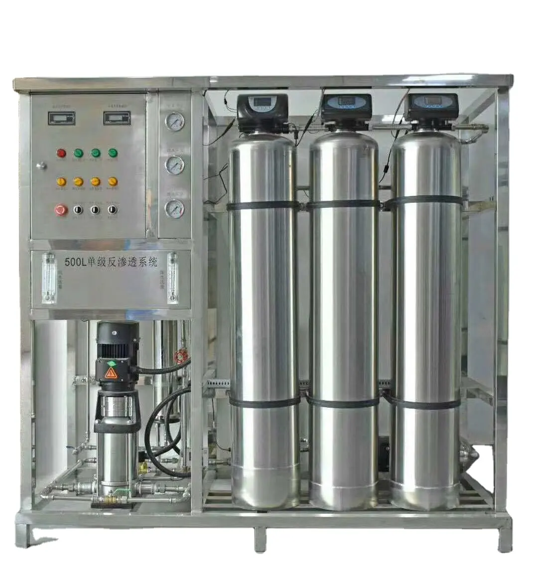 Farm Agriculture Irrigation Water Treatment Equipment Reverse Osmosis Desalination Device for Deep Well Salty Water