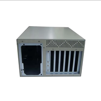 8 Baie En Aluminium 1000w Conception Rack Avec Support Nas Cabinet Amplificateur Tête Amplificateur Châssis Corps Vide Cas Pour Hifi Armoires De Stockage