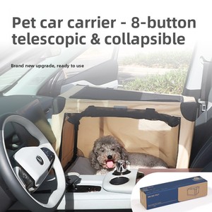 Nouvelle cage de transport pliable et écologique en tissu Oxford pour animaux de compagnie, imperméable et respirante, pour chats et chiens, idéale pour les voyages en voiture et les courts trajets (2026) - Product Image 3