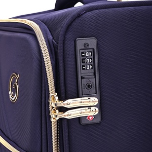 Set di <span class=keywords><strong>Valigie</strong></span> Goby London <span class=keywords><strong>in</strong></span> <span class=keywords><strong>Tessuto</strong></span> Morbido Oxford 4 Pezzi Grande Capacità con Ruote Silenziose e Serratura TSA - Product Image 6