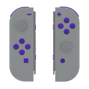 Matte UV Dark Purple 21in1 <b>Custom</b> Replacement DIY Button Kits for NS <b>Switch</b> & OLED - Product Image 4