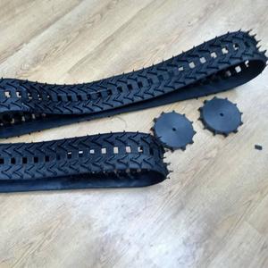 Máy xúc đường sắt claas kết hợp gặt đập ATV điện Cao su theo dõi cho <span class=keywords><strong>robot</strong></span> nhỏ Bộ dụng cụ đường sắt miếng đệm 180 72 37 - Product Image 1